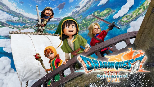 DRAGON QUEST VII Reimagined Cover Art