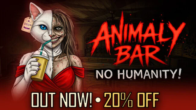 Animaly Bar: NO HUMANITY! Cover Art